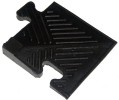 Уголок для резинового бордюра,черный,толщина 12 мм MB Barbell MB-MatB-Cor12  - магазин СпортДоставка. Спортивные товары интернет магазин в Березниках 