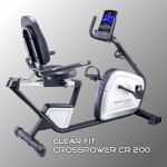 Горизонтальный велотренажер Clear Fit CrossPower CR 200 - магазин СпортДоставка. Спортивные товары интернет магазин в Березниках 