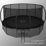 Каркасный батут Clear Fit SpaceHop 16Ft - магазин СпортДоставка. Спортивные товары интернет магазин в Березниках 