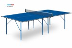 Теннисный стол для помещения swat Hobby 2 blue любительский стол для использования в помещениях 6010 - магазин СпортДоставка. Спортивные товары интернет магазин в Березниках 
