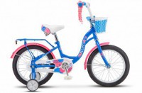 Детский велосипед Stels Jolly 16" V010 синий розовый 2022 - магазин СпортДоставка. Спортивные товары интернет магазин в Березниках 