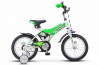Детский велосипед Stels Jet 14" Z010 зеленый  2022 - магазин СпортДоставка. Спортивные товары интернет магазин в Березниках 
