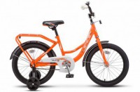 Детский велосипед Stels Flyte 18" Z011 Оранжевый 2022 - магазин СпортДоставка. Спортивные товары интернет магазин в Березниках 