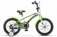 Детский велосипед Stels Arrow 16" V020 зеленый 2022 - магазин СпортДоставка. Спортивные товары интернет магазин в Березниках 