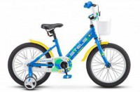 Детский велосипед Stels Captain 16" V010 синий 2022 - магазин СпортДоставка. Спортивные товары интернет магазин в Березниках 