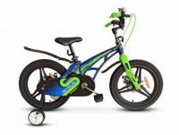 Детский велосипед Stels Galaxy Pro 16" V010 зеленый 2022 - магазин СпортДоставка. Спортивные товары интернет магазин в Березниках 