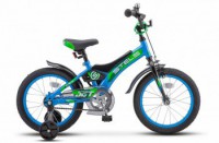 Детский велосипед Stels Jet 16" Z010 синий черный  2022 - магазин СпортДоставка. Спортивные товары интернет магазин в Березниках 